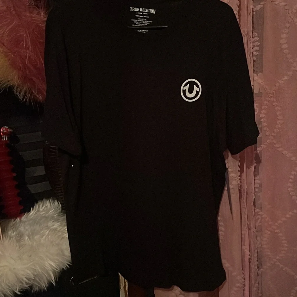 True Religion black tee